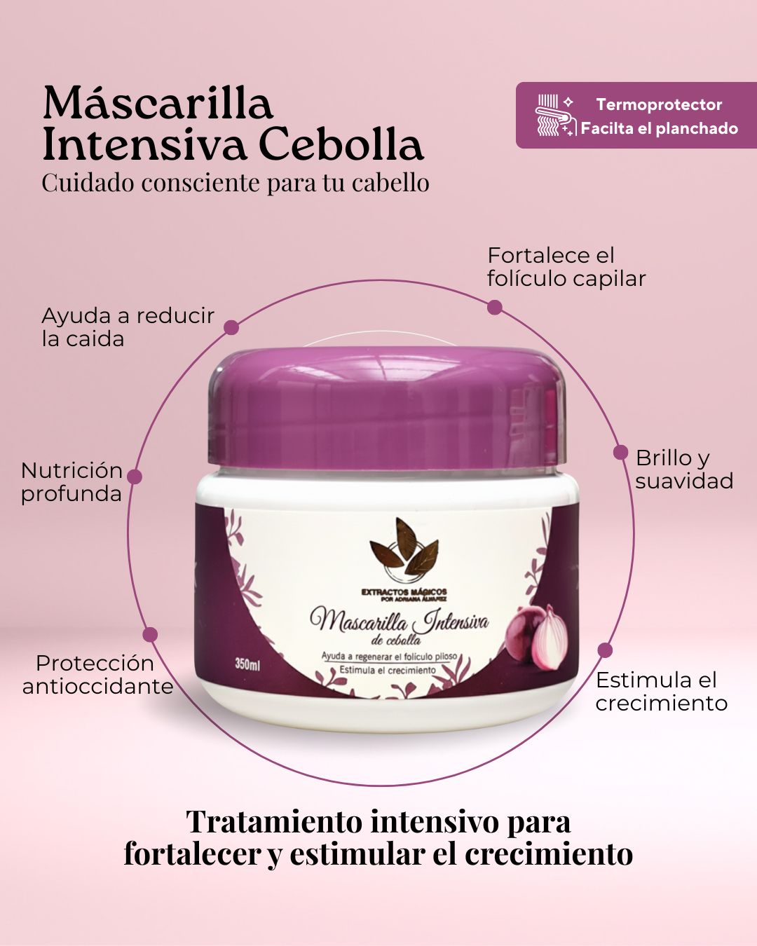 Mascarilla intensiva de Cebolla