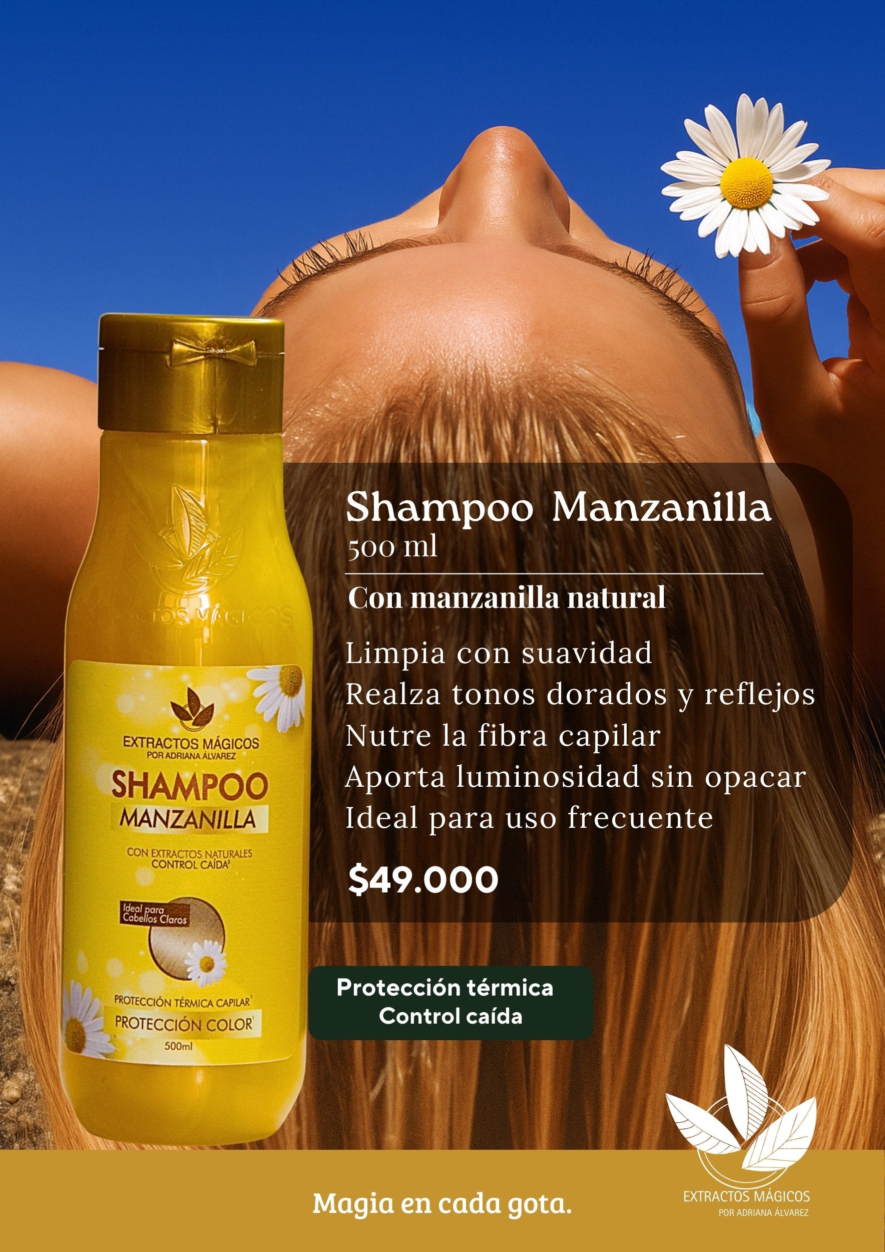 Shampoo Manzanilla