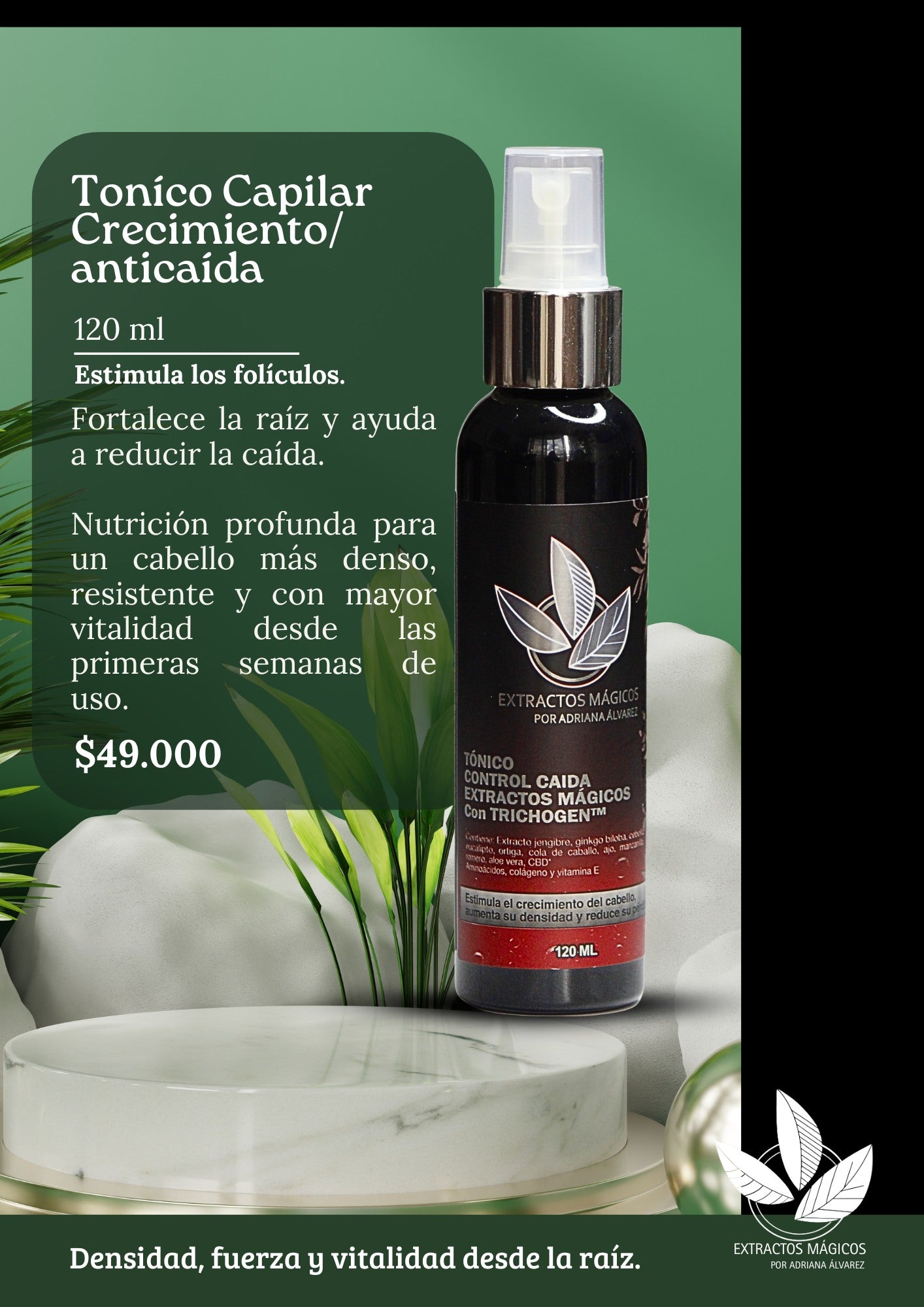 Toníco Capilar Anticaída