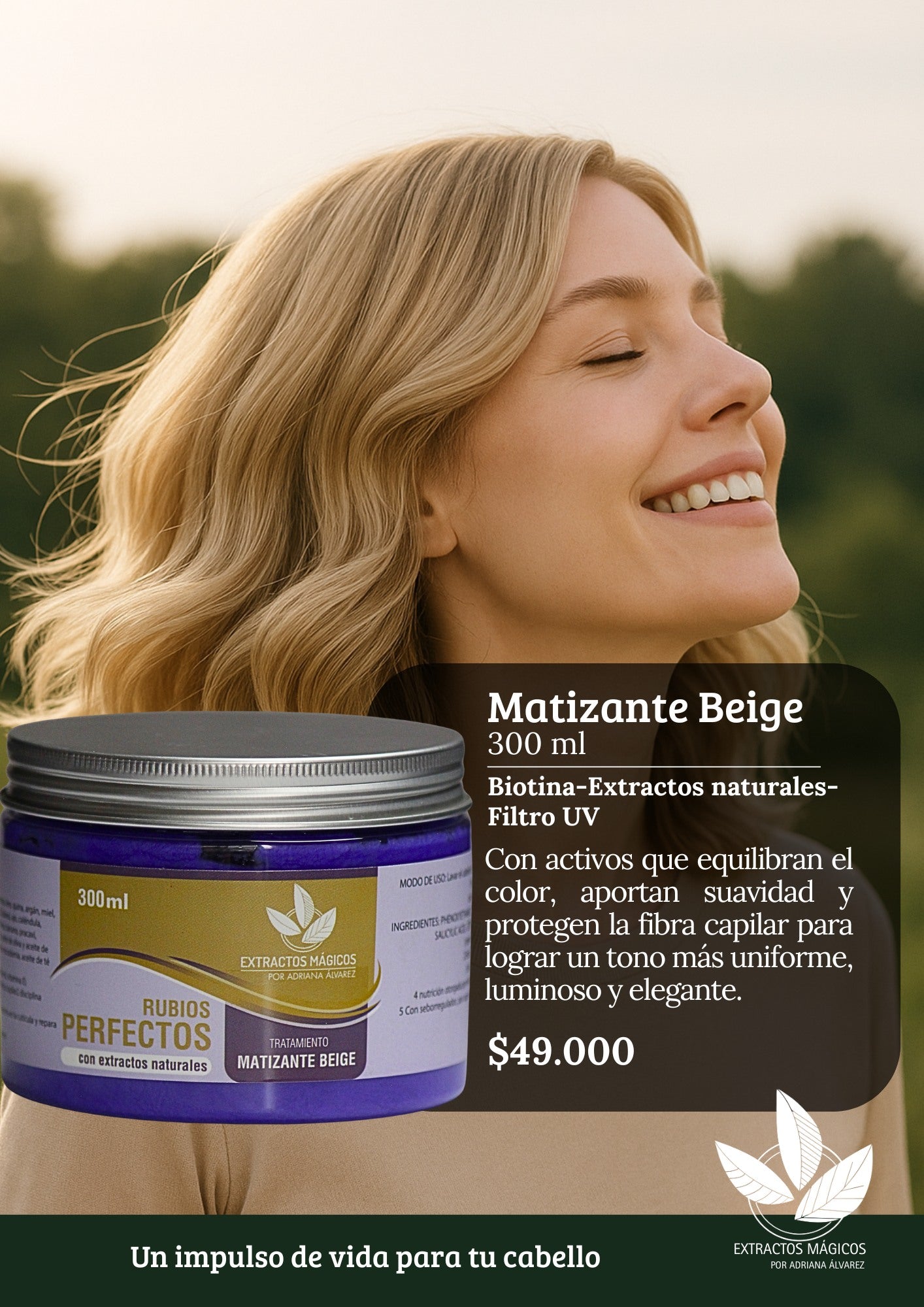 Matizante Capilar Beige