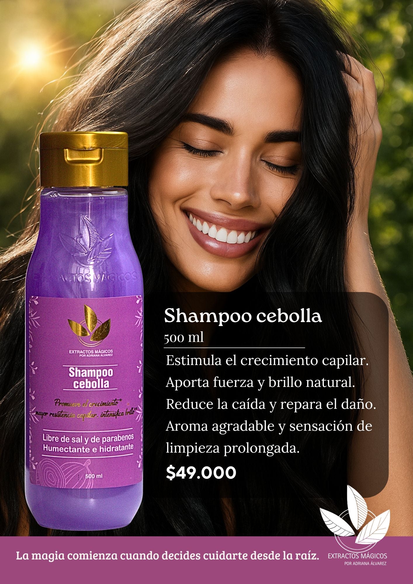 Shampoo de cebolla