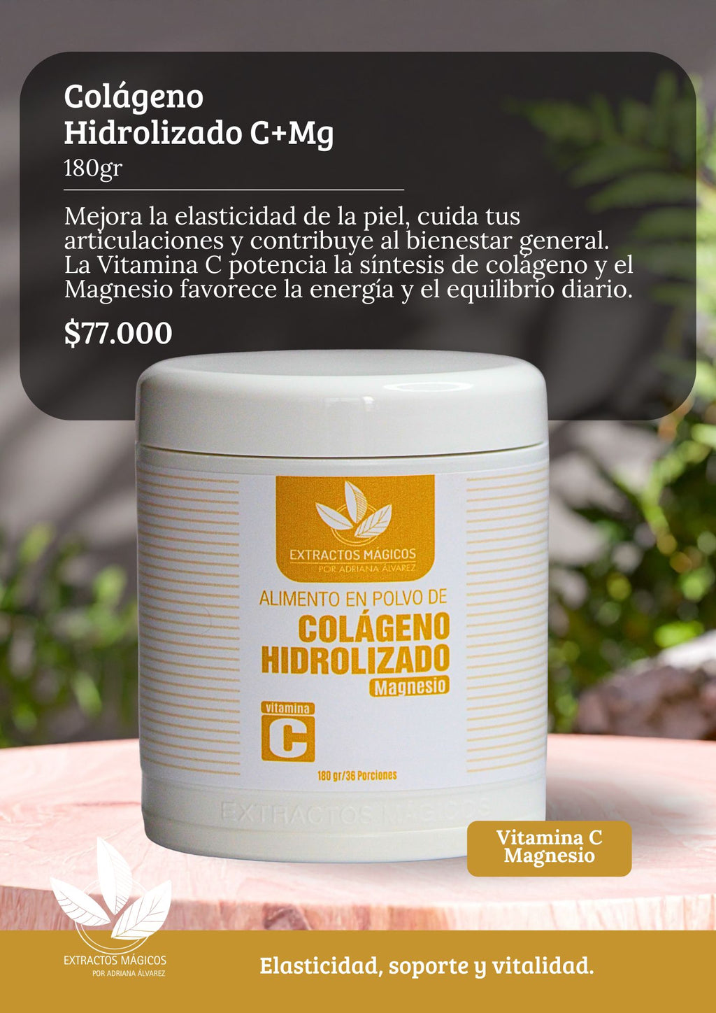 Colageno Hidrolizado C + Mg
